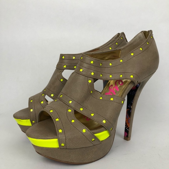 betsey johnson rose flower wood clog sandals